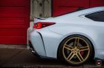 Lexus RC F on Vossen Wheels (VPS-302) 2017 года